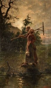 The Return From The Fields by Frans Jan Simons