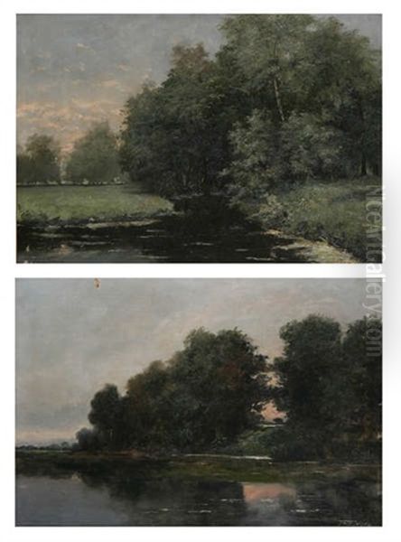 Vue D'un Lac (pair) - view 1