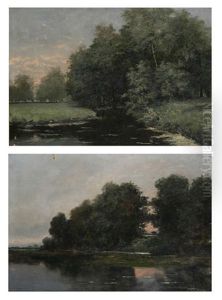 Vue D'un Lac (pair)