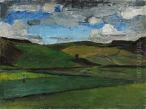 Landscape by Alfred Simonsen