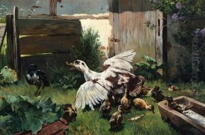 In The Duck Pen by Simon Simonsen