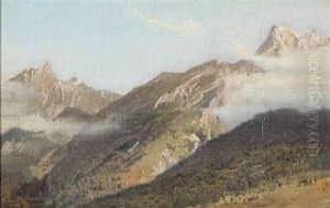 Mountain View Of The Pyrenees by Simon Simonsen