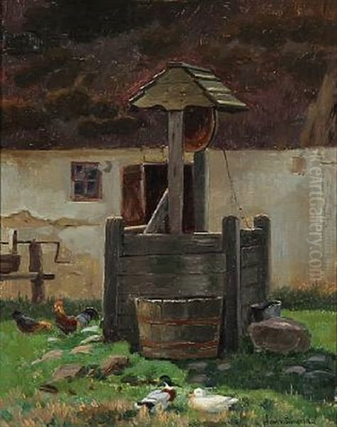 A Well In The Courtyard - view 1
