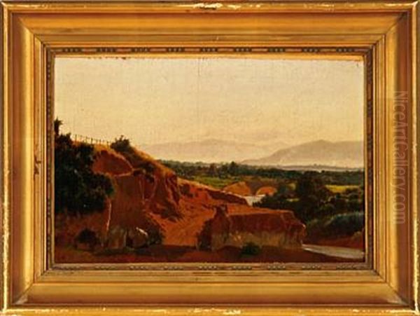 Landscape From Venice At The Venetian Alps - view 1