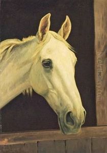 Kasak, Portrait Of A Horse by Simon Simonsen