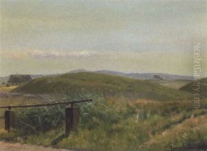 Vestjysk Klitlandskab Med Huse