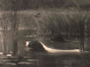 The Dogs Go Through The Reeds