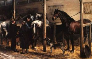In The Stables by Simon Simonsen