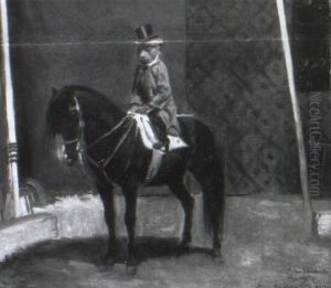 Der Schulreiter George (studie) by Simon Simonsen