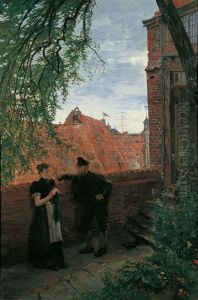 Feierabend by Ernst Oskar Simonson-Castelli