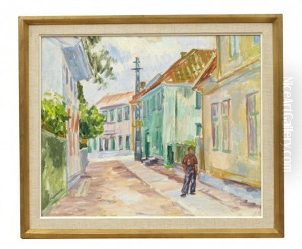 Kyrkogatan I Marstrand, Bagar Larsson - view 1
