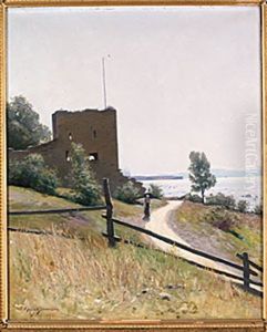 Dam Med Parasoll, Visby Dam Med Parasoll, Visby