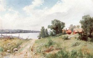 Insjolandskap - Sommar Insjolandskap - Sommar