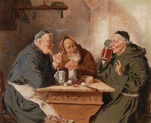 Der Erste Schluck by Oluf Simony Jensen