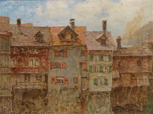 Row Of Houses In Dornbirn - view 1