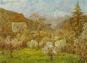 Baumblute In Meran by Stefan Simony