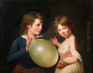 Two Children With Blown Bladder