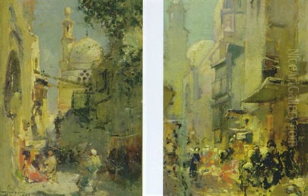 Arabische Strassenszene - view 1