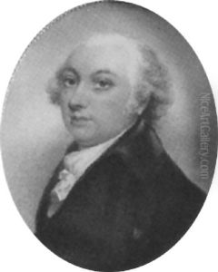 Portrait Of A Gentleman, In Black Coat And White Stock, His Hair Powdered thumbnail