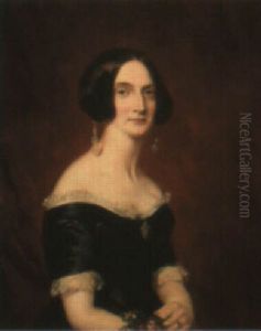 Portrait Of Mrs. Edward Green by John Simpson
