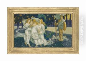 The Garden Of The Hesperides by Charles Sims