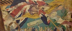 Ceiling Painting In The Great Hall Of The Institute Of Civil Engineers (study)