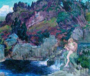 Pan Beside A Pool