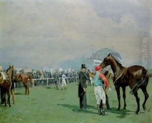 Unsaddling After The Derby