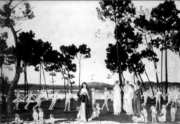 An Allegorical Scene - view 1