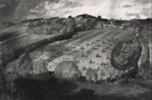 Water's Farm, Robertsbridge, Sussex by Charles Sims