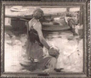 The Bathers by Charles Sims