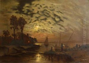 Moonlit Harbor