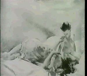 Mother And Child by Charles Sims
