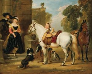 The Chateau Of Rubens by William Simson