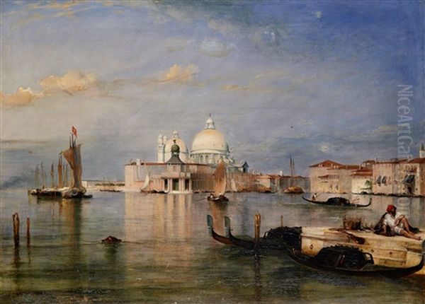 Utsikt Over Canal Grande Och S:ta Maria Della Salute - view 1
