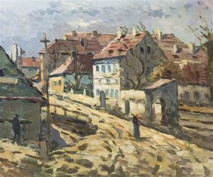 A Motif From Old Vrsovice by Jaroslav Simunek