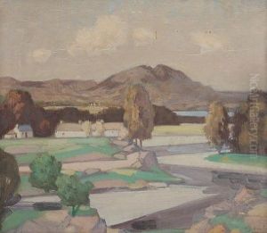 A Lowland Landscape by Alexander Giorden Sinclair