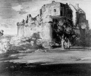 Rural Castle, Scotland by Alexander Giorden Sinclair