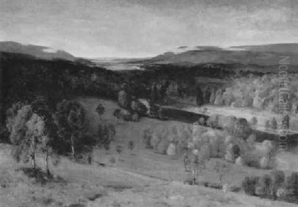 The Road To The Isles Looking Towards Loch Rannoch From Strath Tummel - view 1