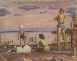 Evening At The Beach