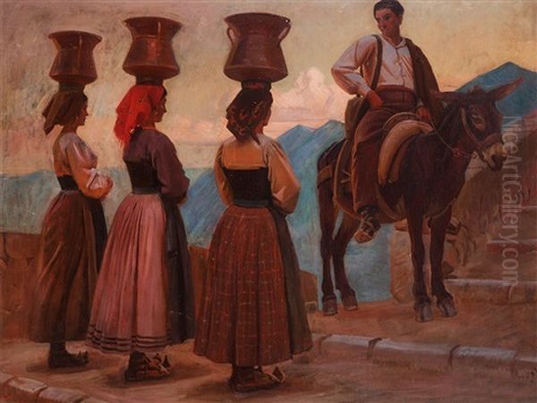 'greek Women Carrying Water' - view 1