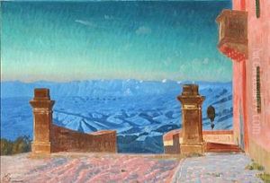 Colourful View From Southern Europe by Knud Sinding