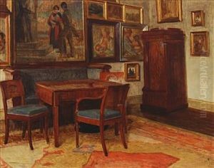 Interior From The Artist's Home