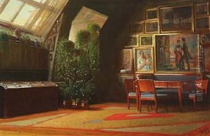 Scene From The Artist's Studio