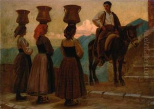 The Water Carriers by Knud Sinding