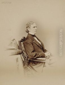 Portrait Of William Pitt Fessenden by Mathew B. Brady