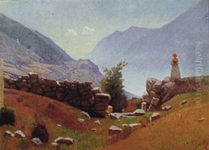 De Bla Bjerge by Knud Sinding
