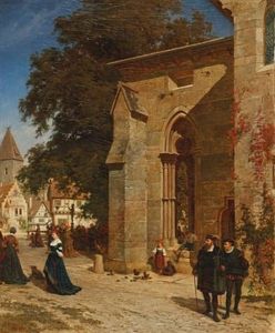 Vor Der Kirche Vor Der Kirche