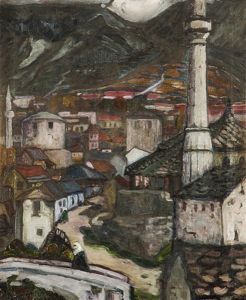 Spanische Szene by Milada Sindlerova