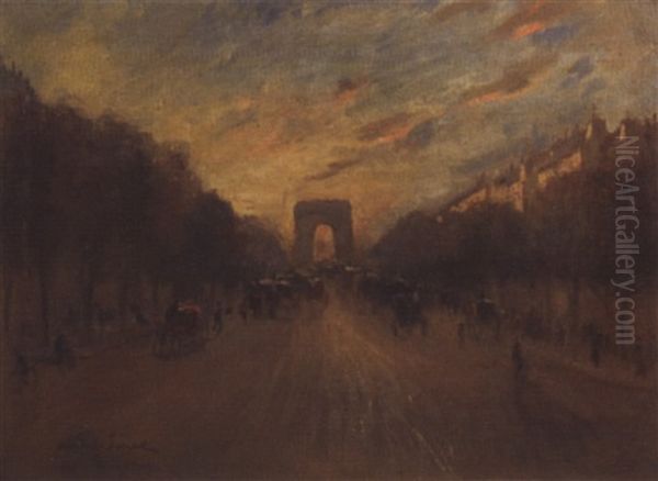 L'avenue Des Champs Elysees - view 1
